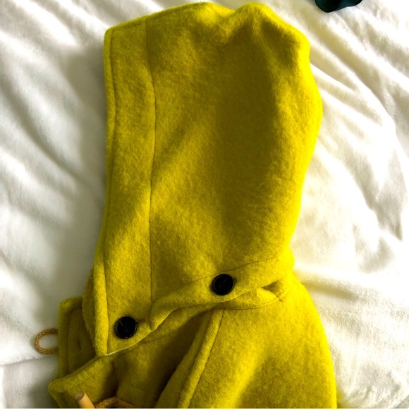 Gloverall Woman’s Short Duffle Coat - Lime Green - UK Size 10 - Picture 3 of 4